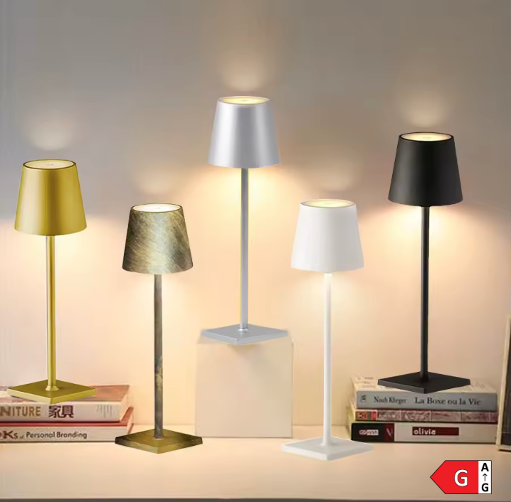 Lámpara LED Táctil Minimalista – 3 Modos de Luz