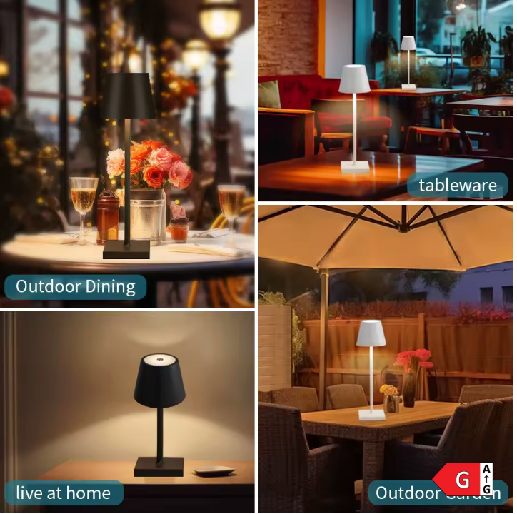 Lámpara LED Táctil Minimalista – 3 Modos de Luz