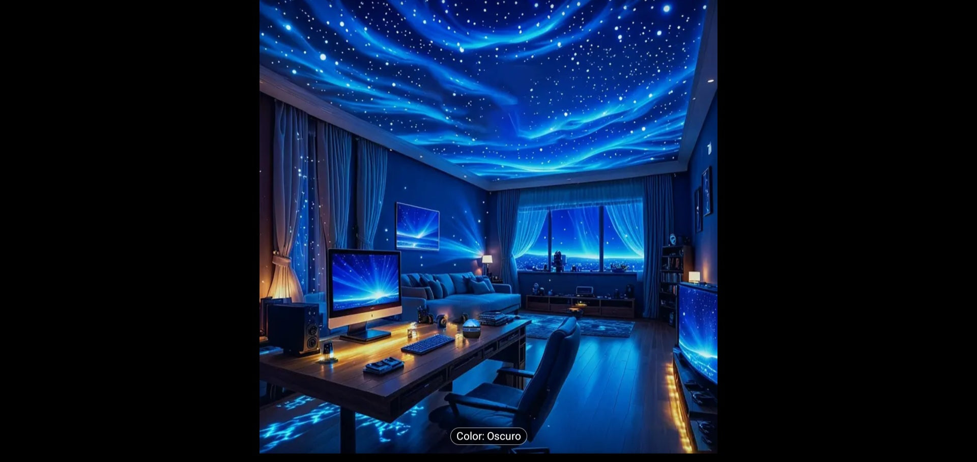 Proyector LED Aurora Boreal – Crea un Cielo Estrellado en tu Hogar