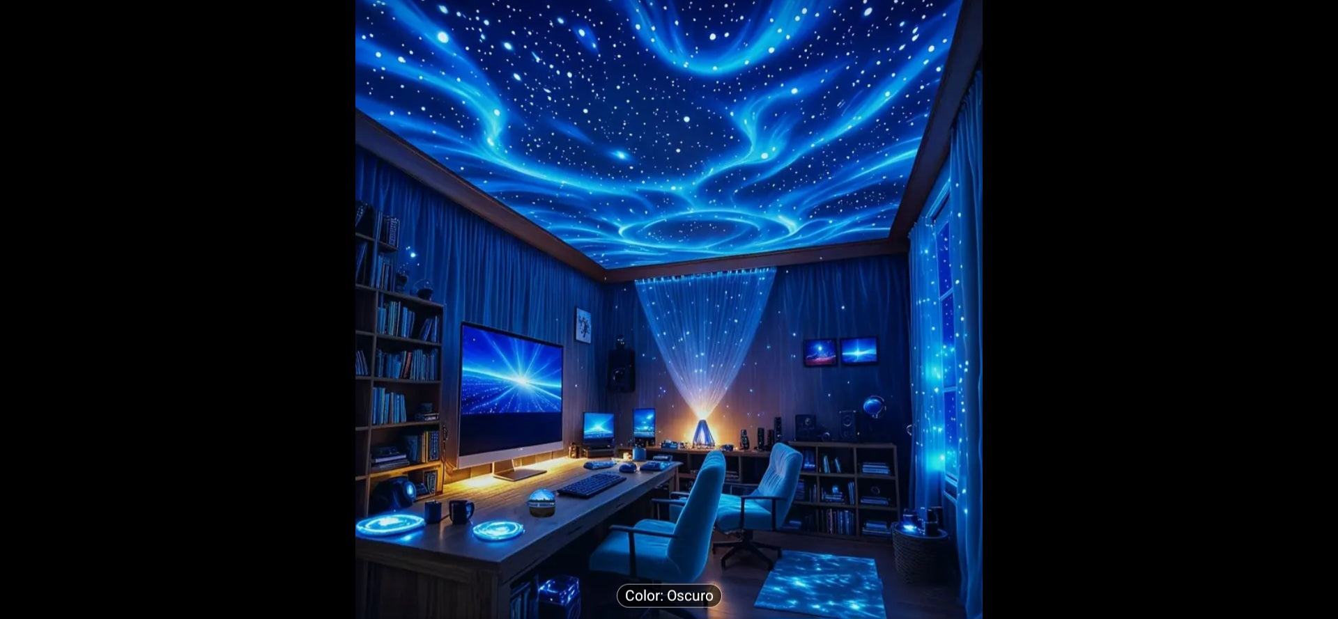 Proyector LED Aurora Boreal – Crea un Cielo Estrellado en tu Hogar